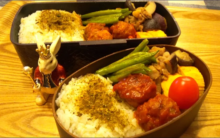 Snapdishの料理写真:'22．2/21
本日のジジババ弁当🍱|たえさん