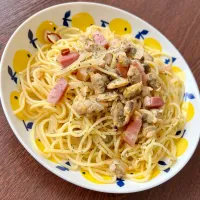 Snapdishの料理写真:【アサリのパスタ】|Meiliさん