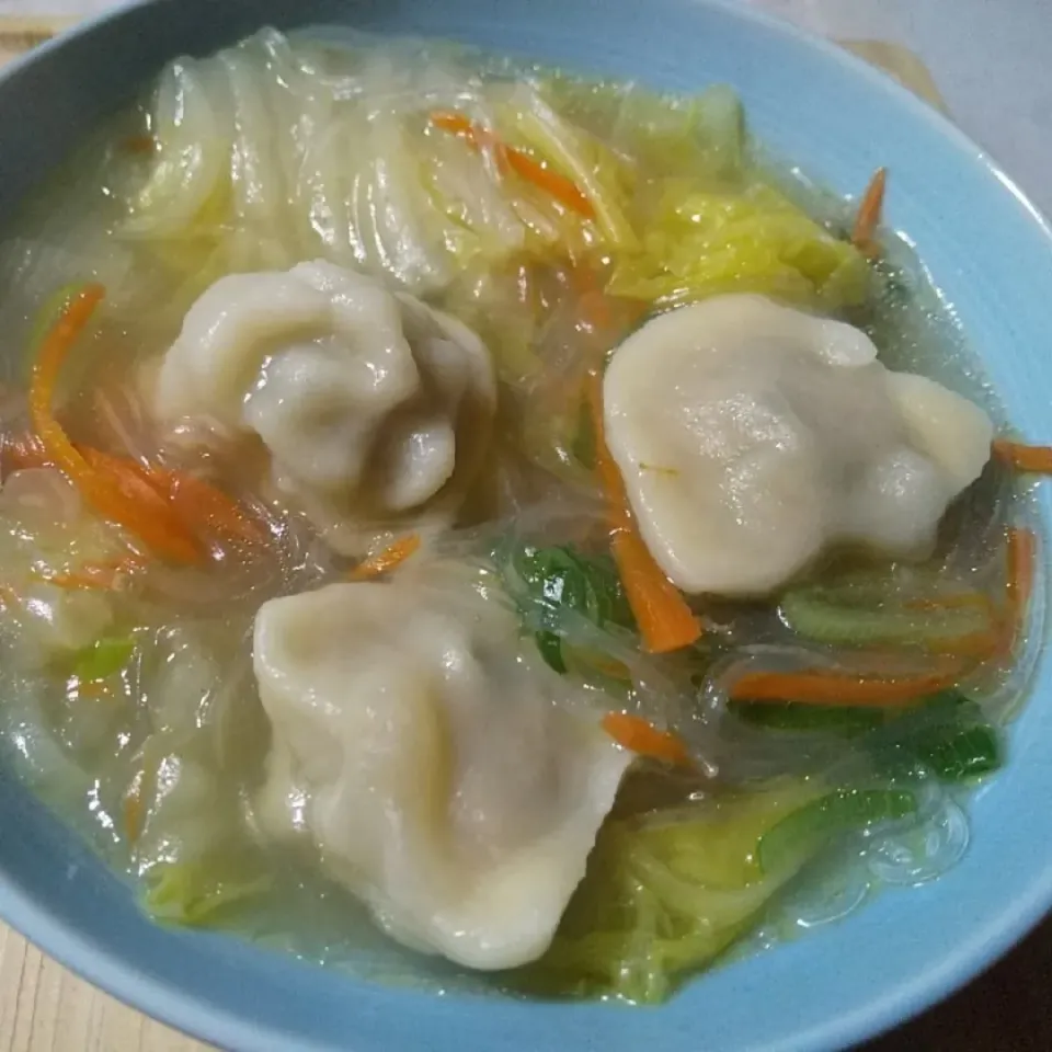 水餃子と野菜|由紀子さん