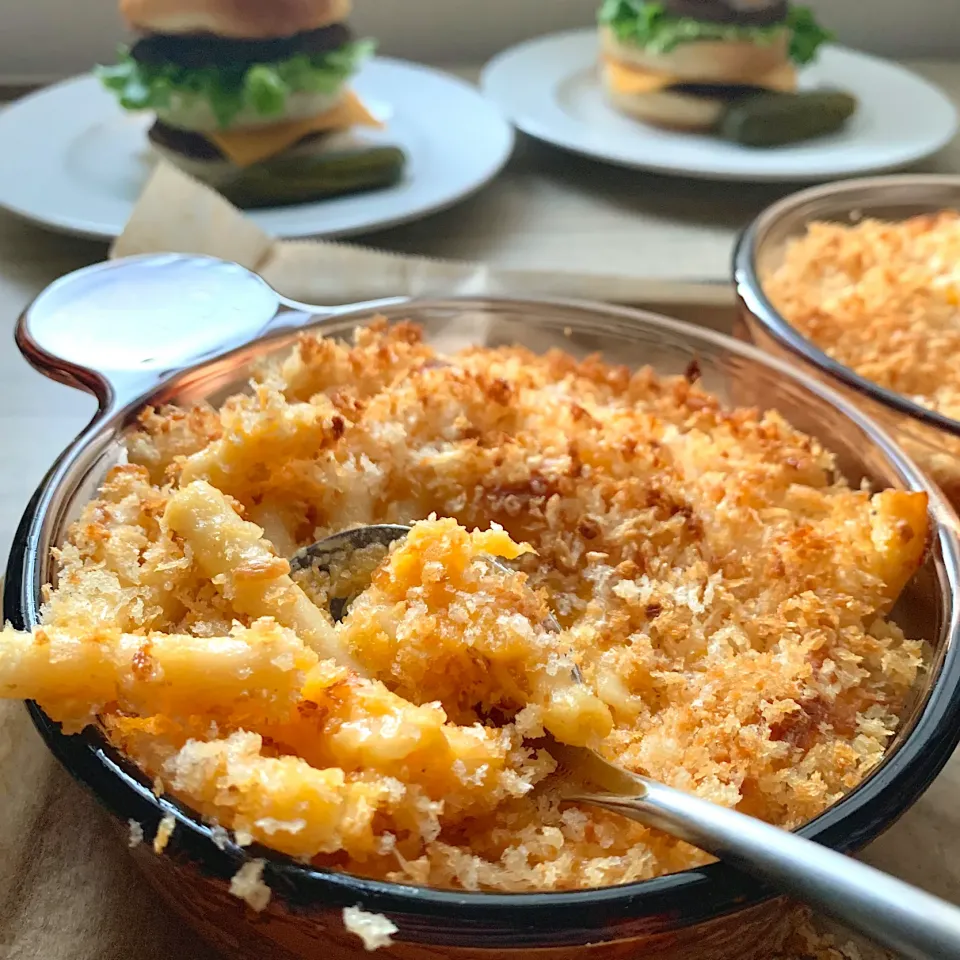 ベイクドマッケンチーズ Baked Mac and Cheese
/まる(丸大豆)さんの料理 お鍋ひとつで マッケンチーズ One-Pot Mac and Cheese|まる(丸大豆)さん