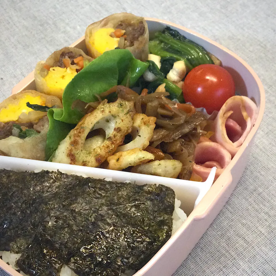 長女のJK弁当　のり弁|yukoさん