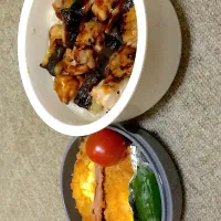 Snapdishの料理写真:旦那ちゃん弁当😊|ちゃびきゅさん