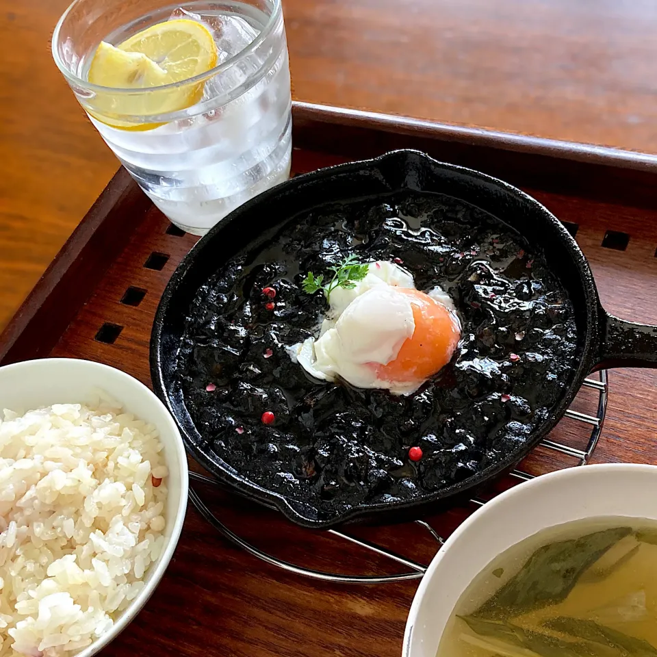 黒い麻婆豆腐セット|Kさん