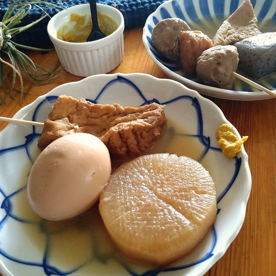 Snapdishの料理写真:出汁からとったおでん🍢|とまと🍅さん