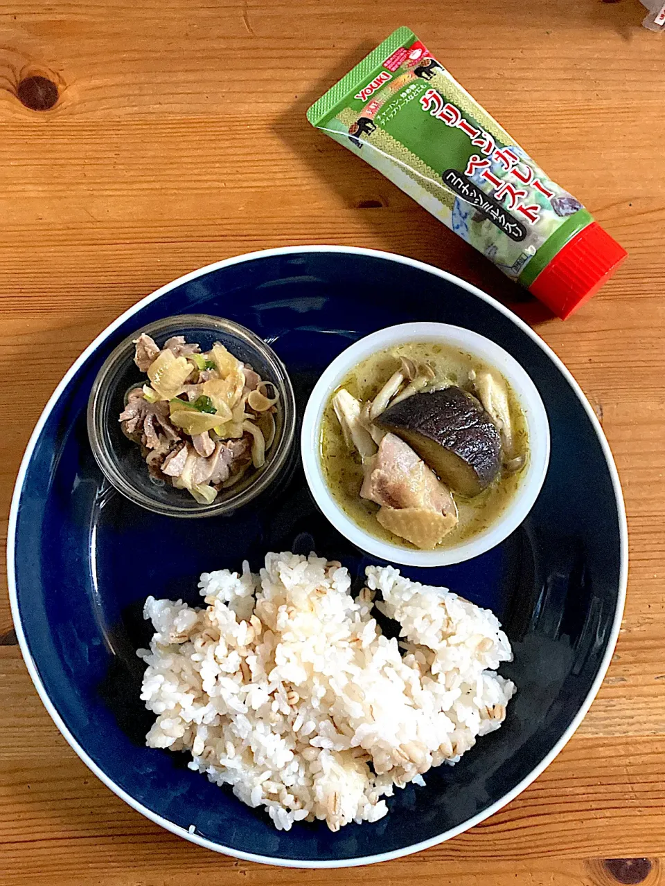 Snapdishの料理写真:グリーンカレー！|みぽさん