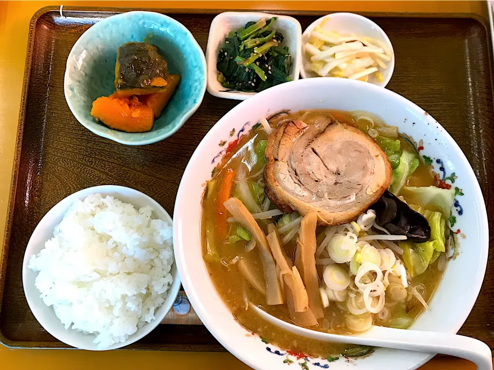 味噌ラーメン定食@お好み焼き加多瀬|morimi32さん