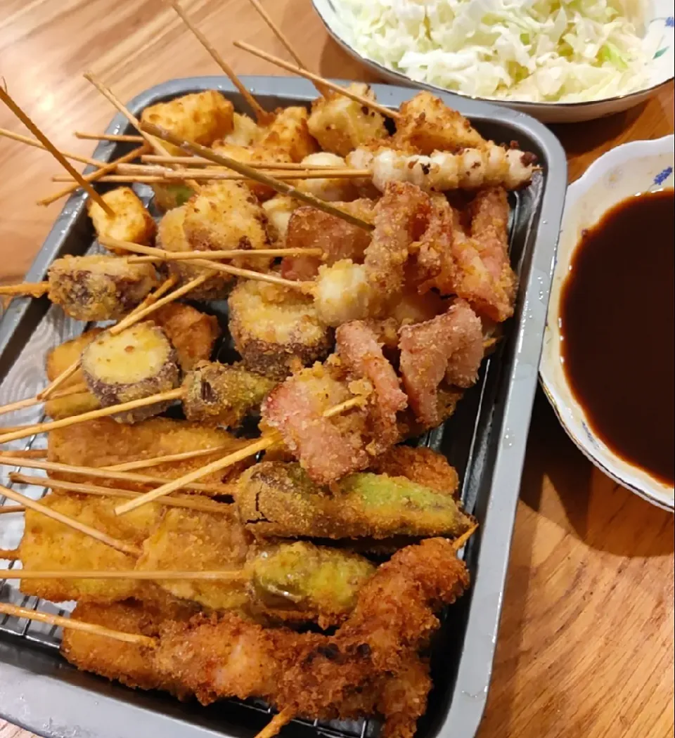 Snapdishの料理写真:kushikatsu|lookn_aiさん