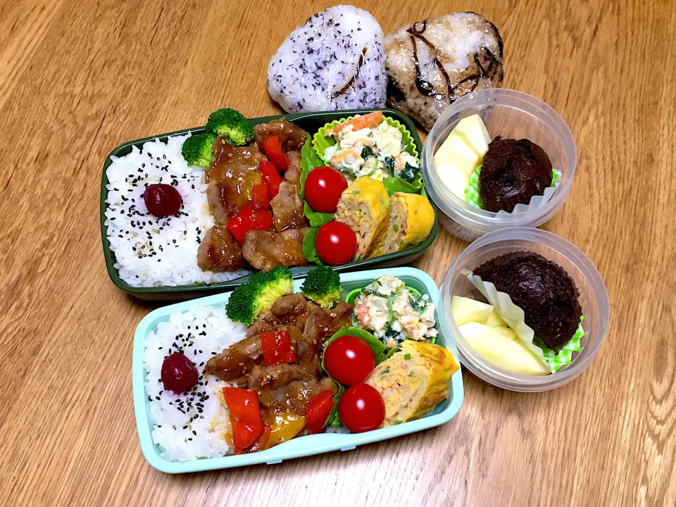 Snapdishの料理写真:トンテキ弁当|ゆさん