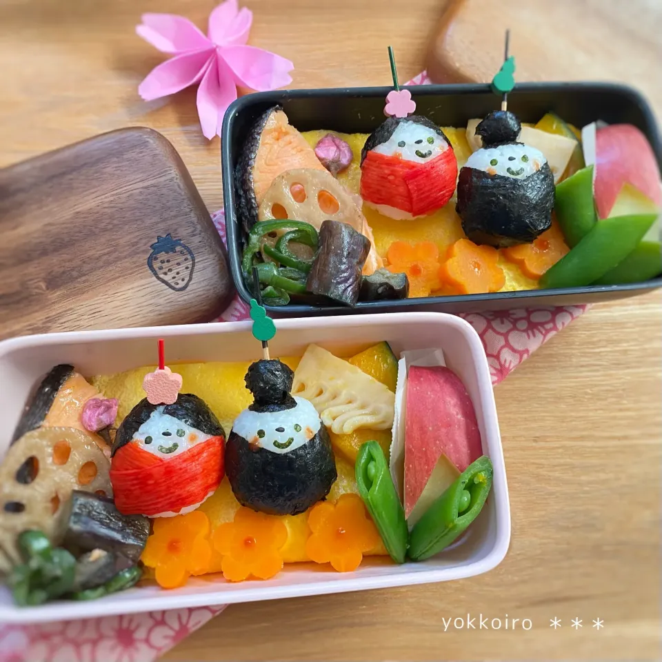 ひな祭り弁当🌸|yokkoiroさん