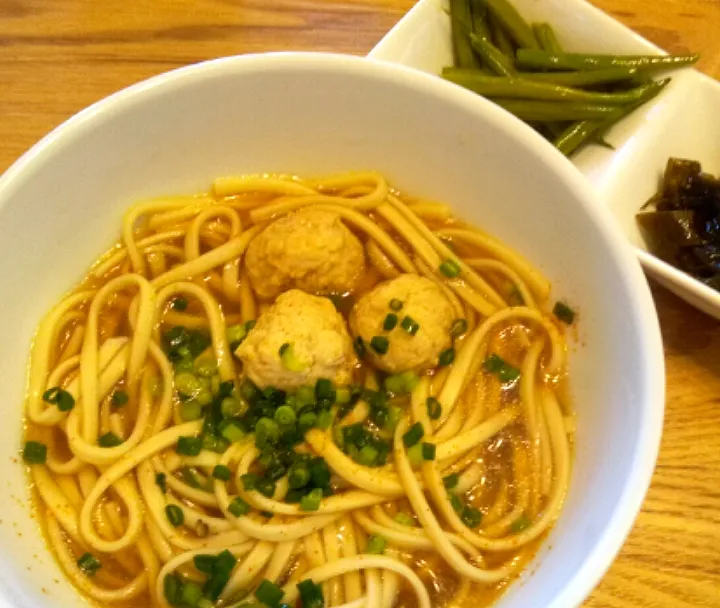 Snapdishの料理写真:'22．2/23
きのうの鍋つゆでうどん😋|たえさん