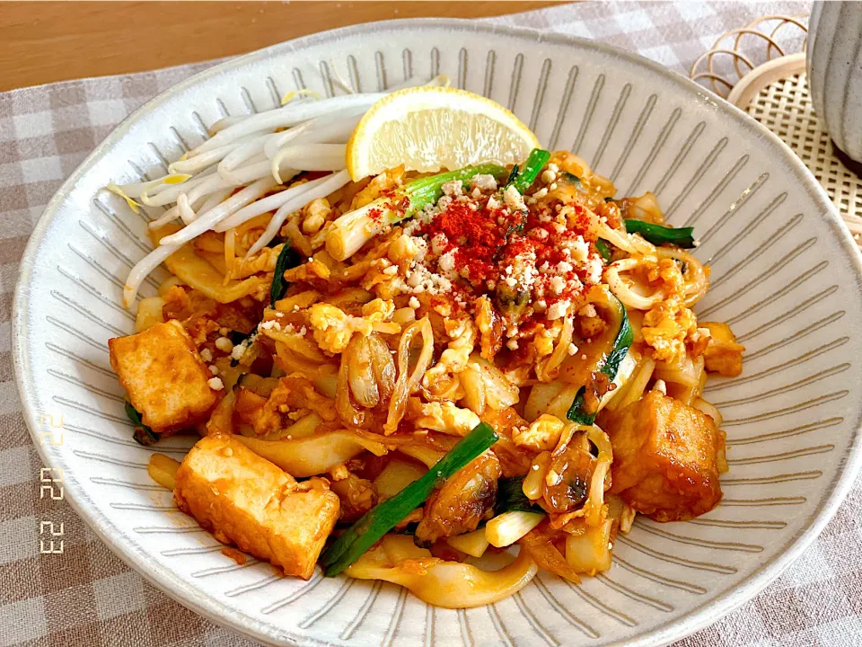 Pad Thai 🇹🇭 きしめんでパッタイ🥢|K.Choさん