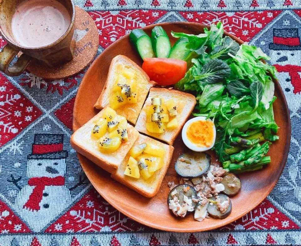 Snapdishの料理写真:キウイトースト|花玉子さん