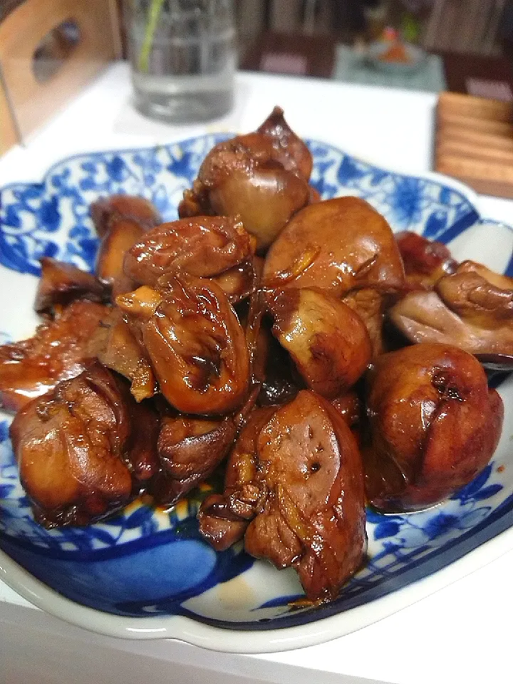 鶏レバーの甘辛煮|食事メモメモさん