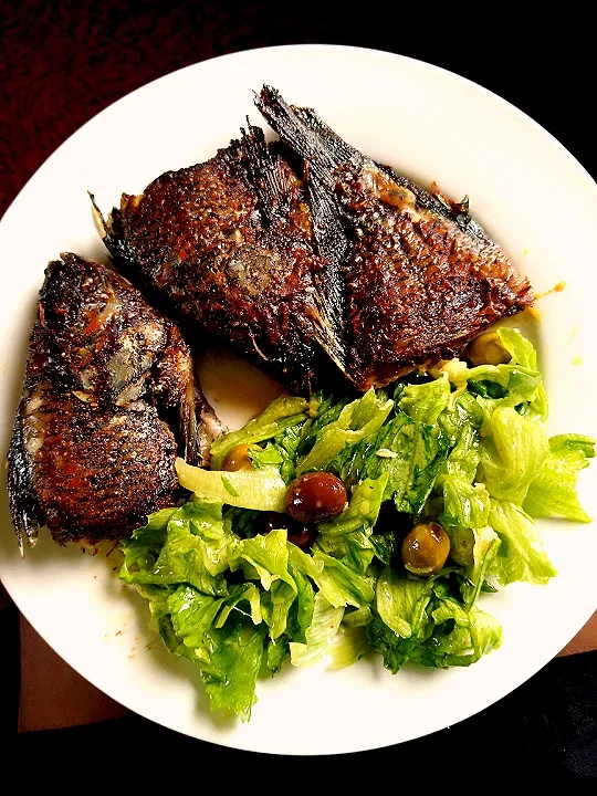 fish and green salad|julyvanessa37@gmail.comさん