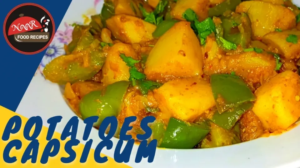 potatoes capsicum|Noor Food Recipesさん