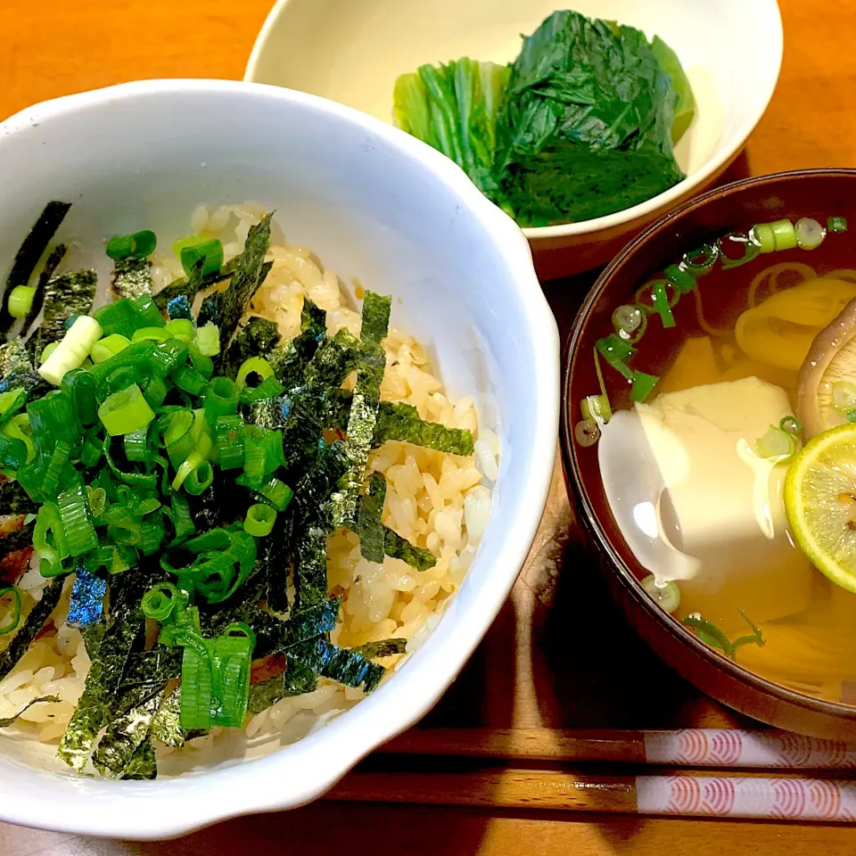 Snapdishの料理写真:ひつまぶしの夕飯　2/23|あっちゃんさん