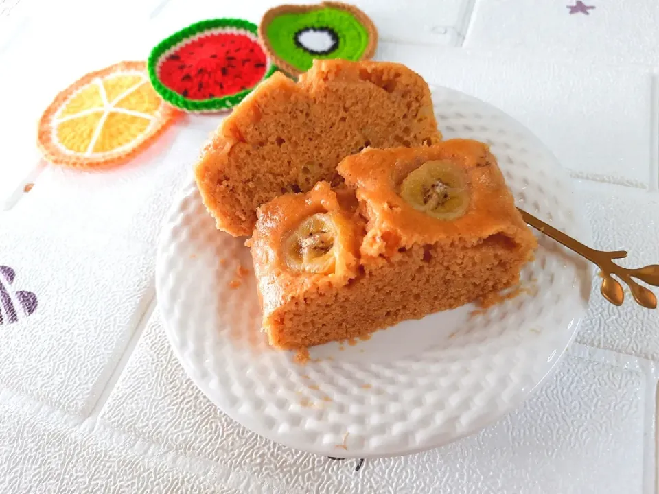 Snapdishの料理写真:banana cake
**recipe video**⬇️|vivena🌱さん