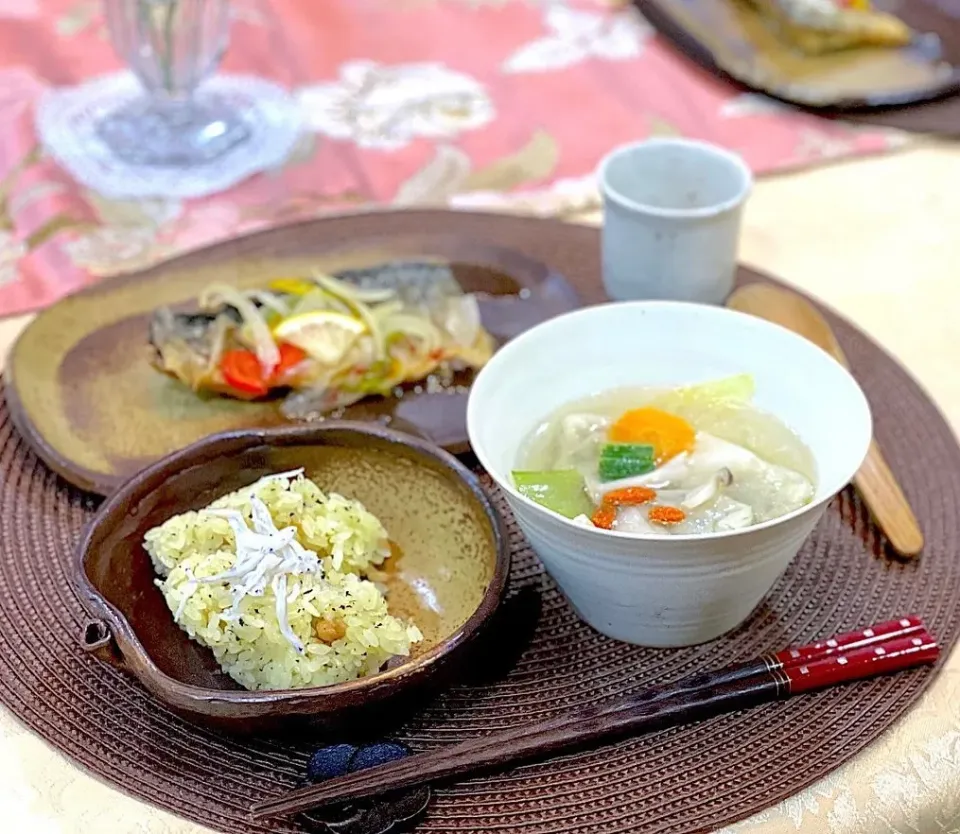 ゆず塩の季節限定の点天を使って中華スープにしたら美味しすぎた😆|Seikoさん