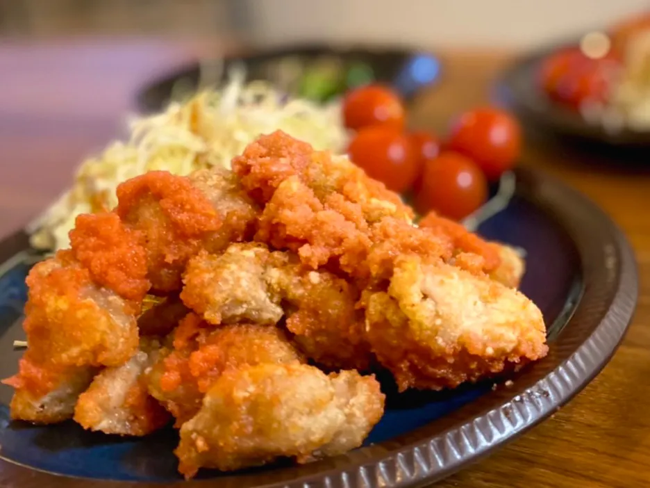 やまや風明太唐揚げ|ふくすけ食堂さん