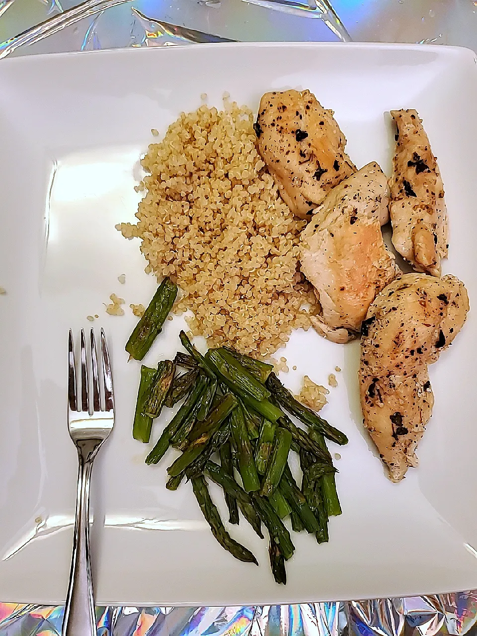 Chicken Quinoa Asparagus|Ashさん