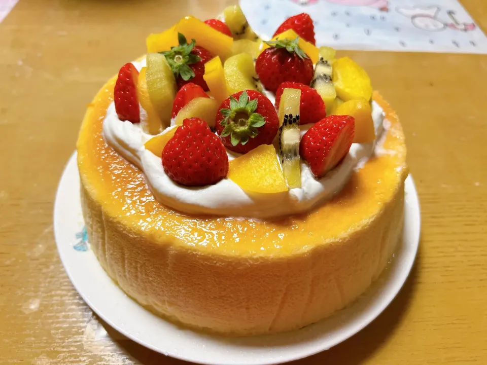 Snapdishの料理写真:スフレチーズケーキ|とんさん