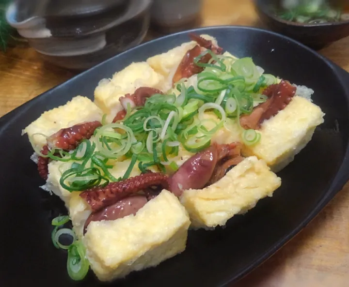 Snapdishの料理写真:たこあげだし豆腐|くまちゃんさん