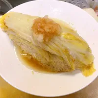 Snapdishの料理写真:白菜と豚ひき肉の重ね蒸し|Tomoさん