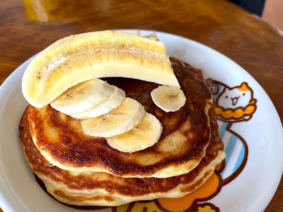 バナナパンケーキ|さんだーさん