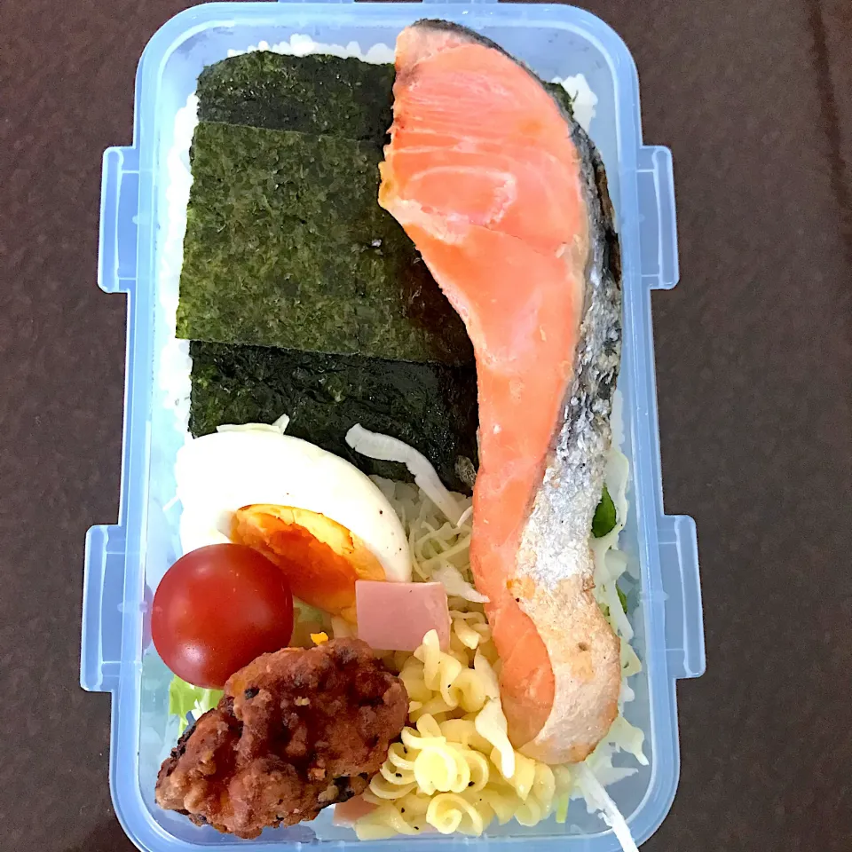 海苔鮭弁当|純さん