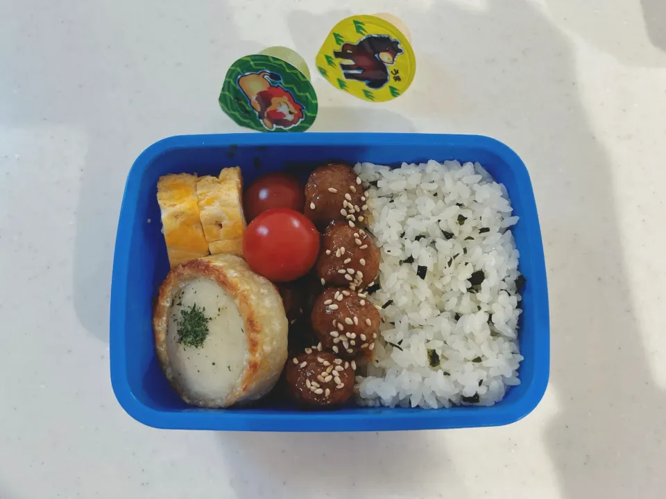 Snapdishの料理写真:幼稚園最後のお弁当|Mihoさん