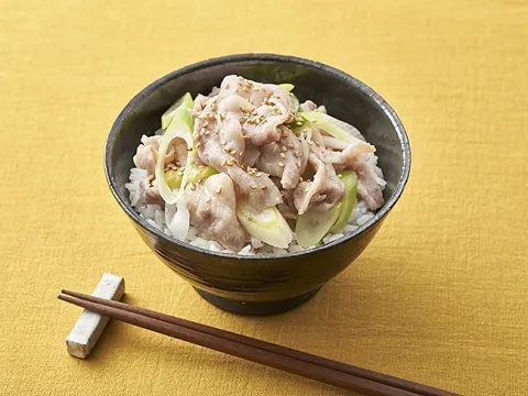 豚ばら酢飯丼|ヤマサ醤油公式アカウントさん