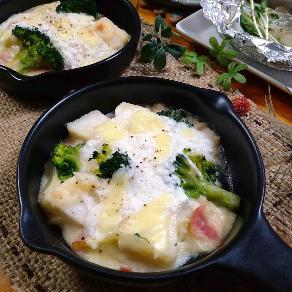 長芋の簡単グラタン〜
ゴロッ＆トロッのダブル食感〜|とまと🍅さん