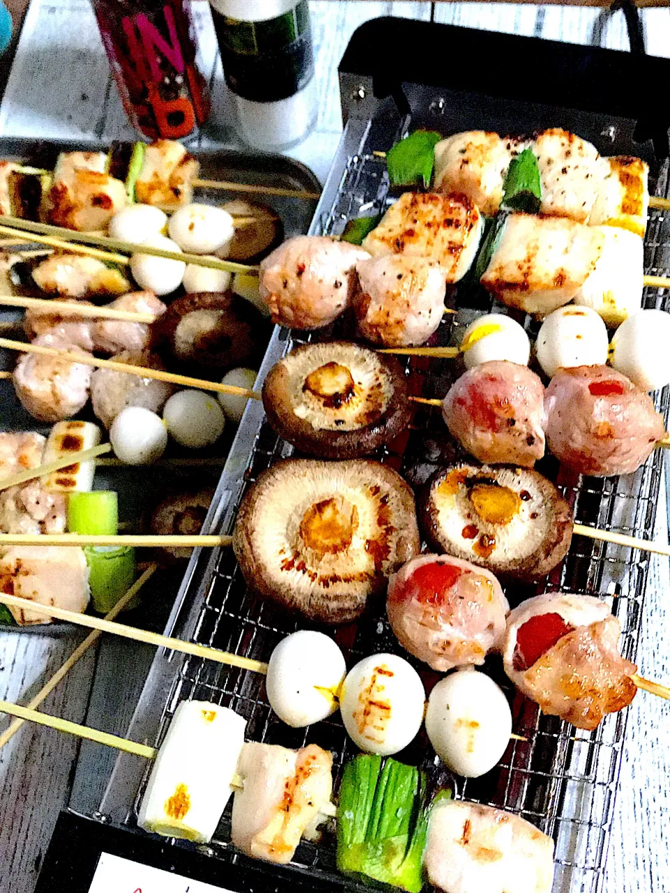 Snapdishの料理写真:自家製塩こうじに漬け込んだ鶏胸肉で塩焼き鳥❣️|🌺🌺Foodie🌺🌺さん