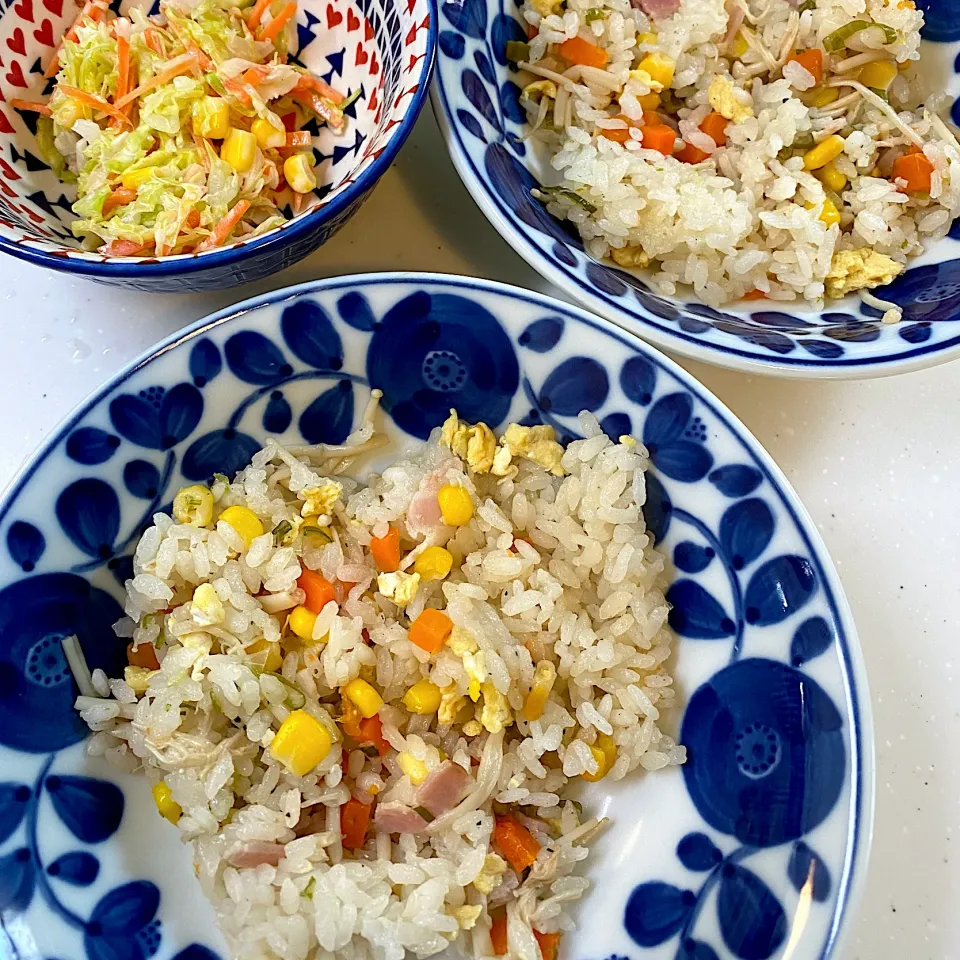 Snapdishの料理写真:炒飯風 炊飯器 炊き込みご飯|yuiさん