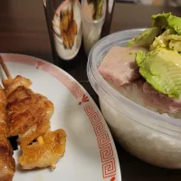 マグロアボカド丼
焼き鳥|コンドルバーグさん