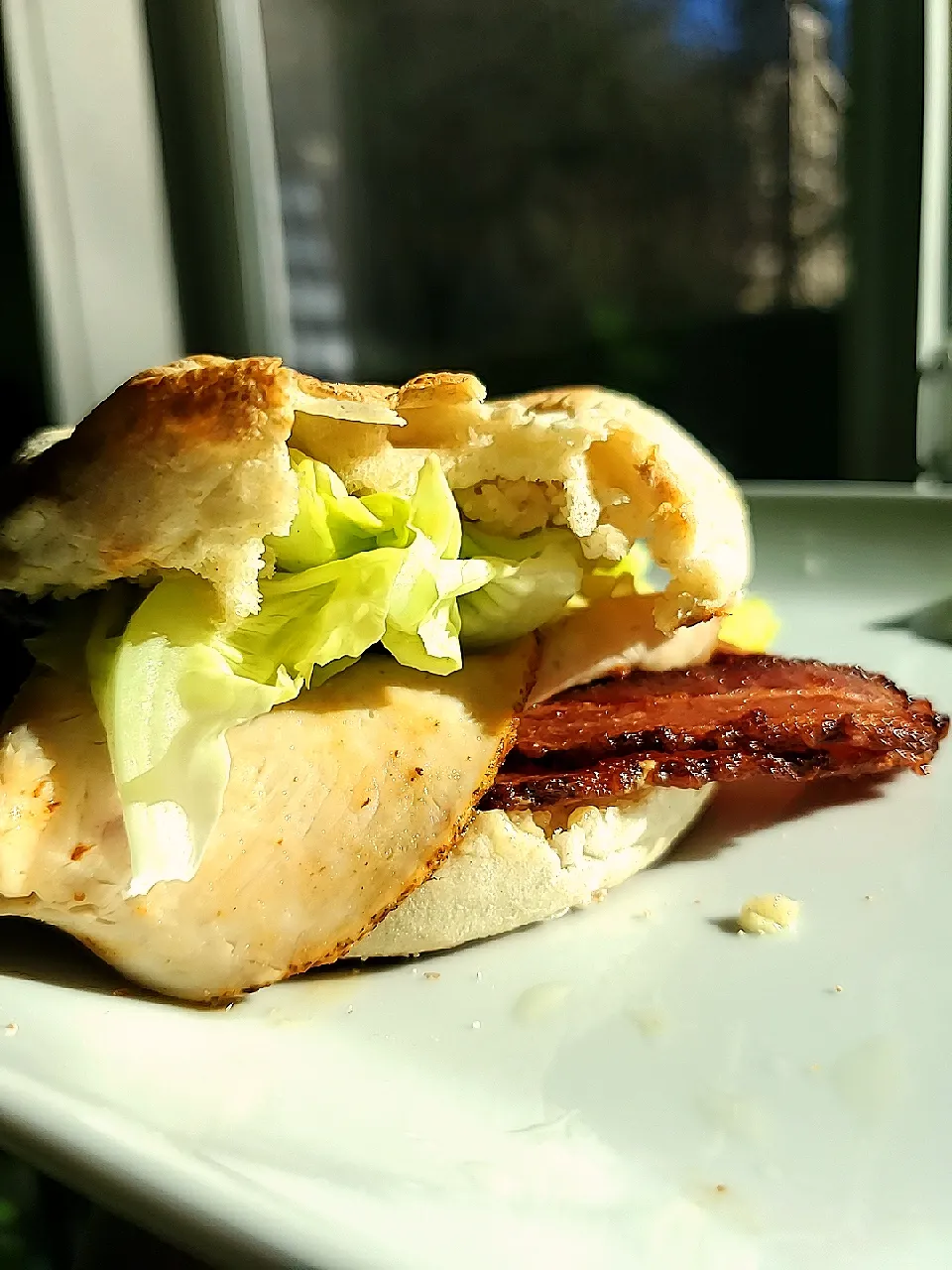 Bacon, Turkey, Lettuce, English Muffin|Ashさん