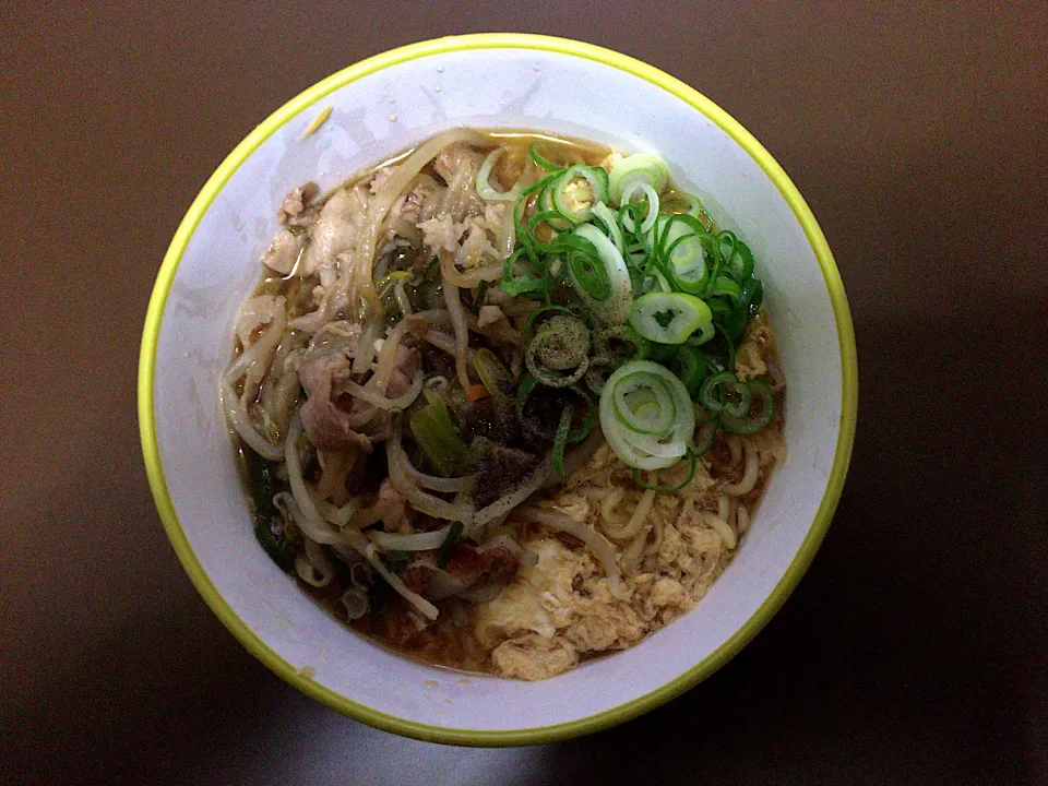 自家製 味噌ラーメン(ハーフ)|ばーさんさん