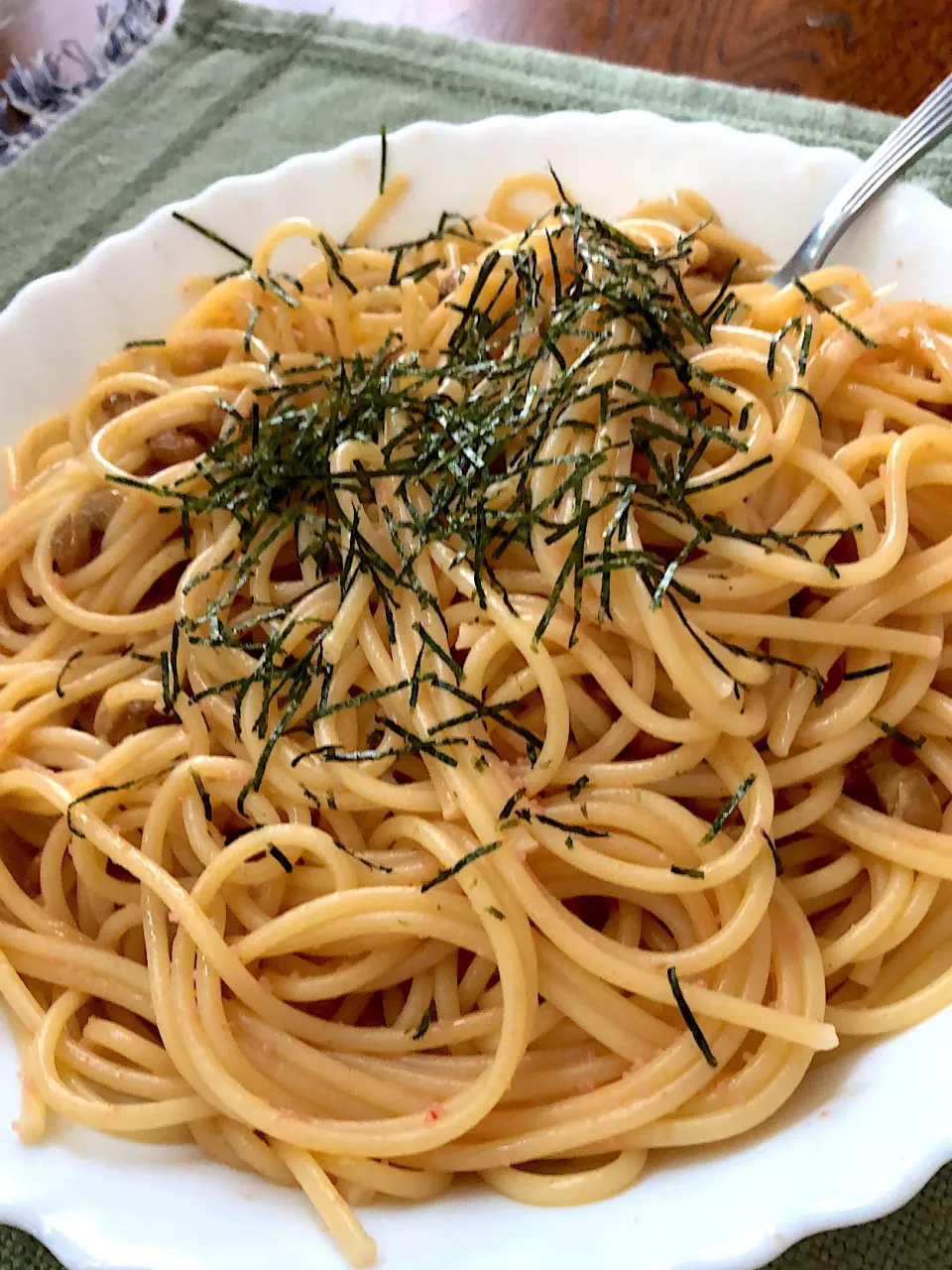 明太子と納豆のパスタです。|Daisuke Sakaiさん