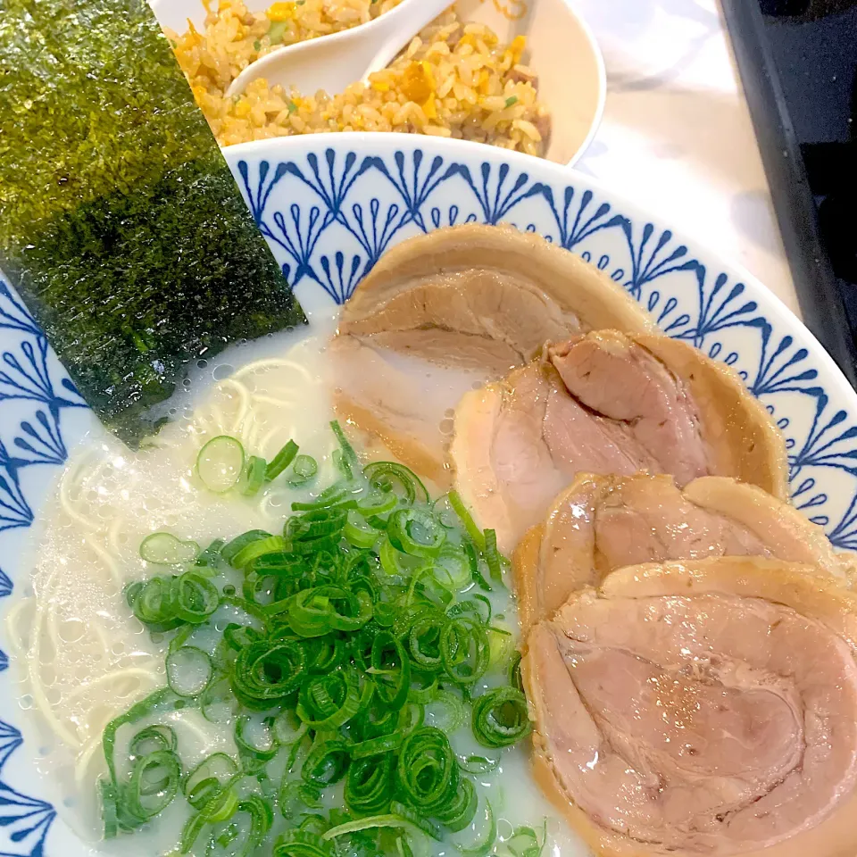 夜ご飯☺︎チャーハン、ラーメン|とまこ(*^o^*)さん