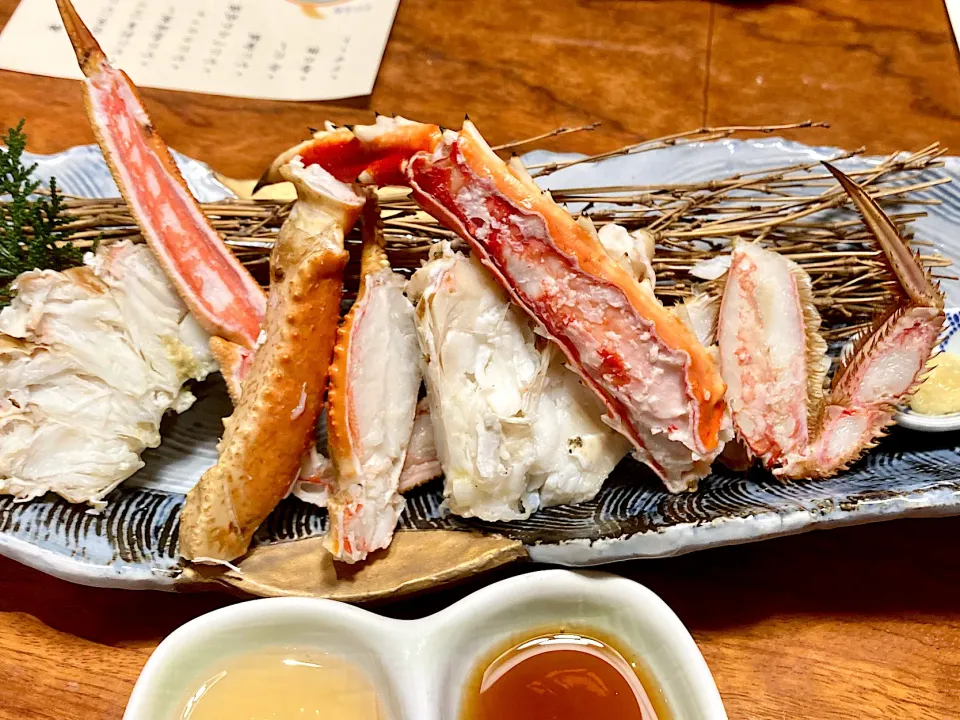 茹かに味くらべ（ズワイかに・タラバかに・毛かに）🦀|ゆうじ.さん