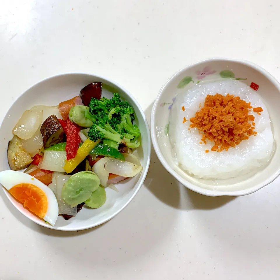 Snapdishの料理写真:母晩ごはん(°▽°)|chagashiさん