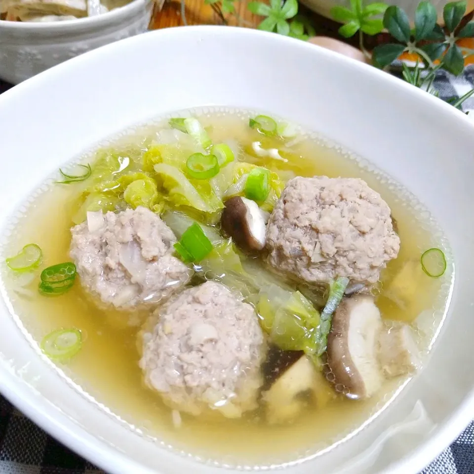 肉団子と白菜の美味しいスープ|とまと🍅さん