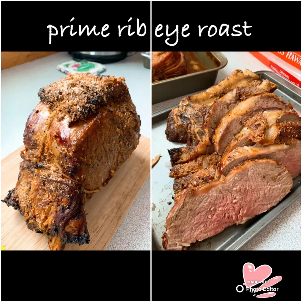 Snapdishの料理写真:prime rib eye roast;)|Kazumiさん