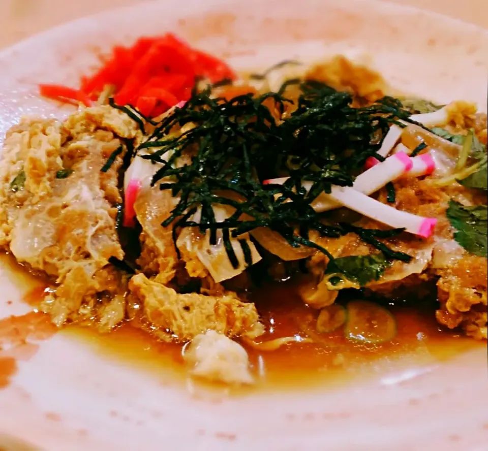 ほんじつのまかない・カツ煮|のも💛さん