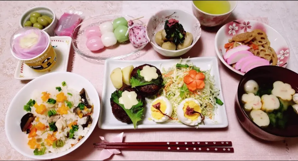 雛祭り夕飯🌃🍴🎎|starさん