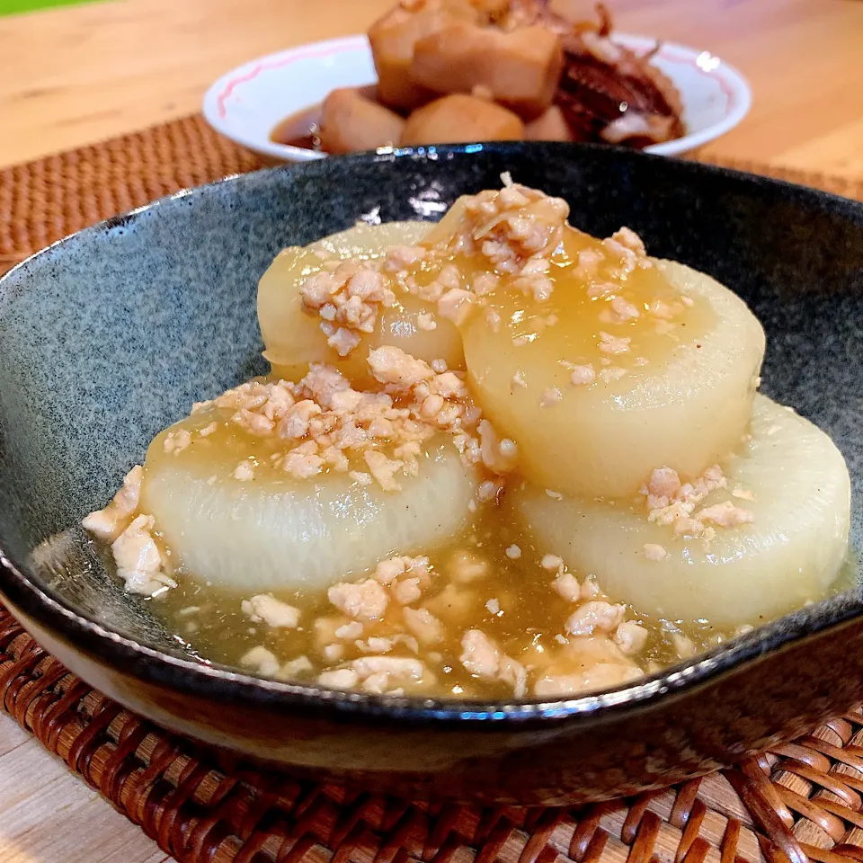 大根の鶏そぼろ餡掛け✴︎|あやみんさん