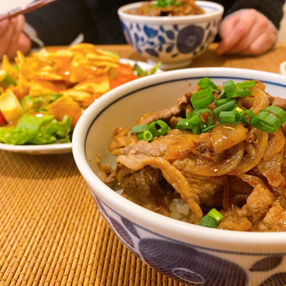 焼き牛丼|ごきげんなぱんださん