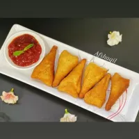 chicken Breadcone  Samosa|afsha sheikhさん