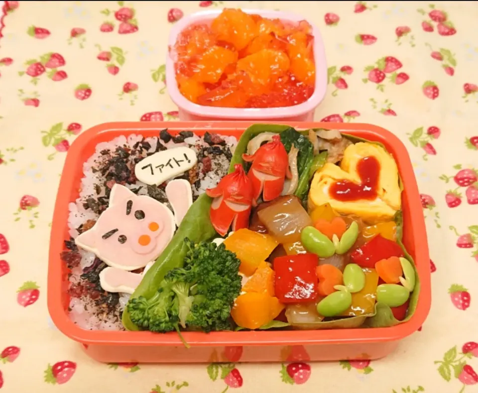 ぶりぶりざえもん弁当❤️|みちゅあしさん