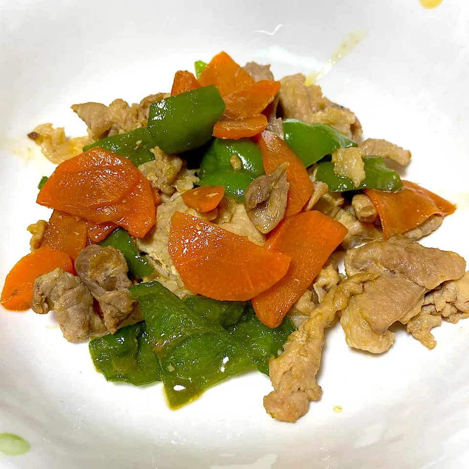 豚こまの野菜炒め|eriiichiさん